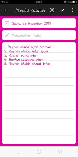 Minta sarang dong Mom