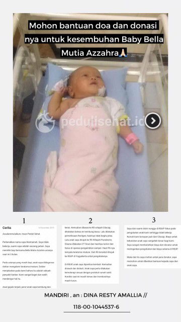 PARTISIPASI UNTUK KESEMBUHAN PONAKAN SAYA