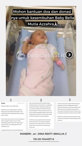 PARTISIPASI UNTUK KESEMBUHAN PONAKAN KU