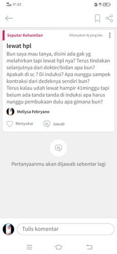 post ulang karna gak ada respon