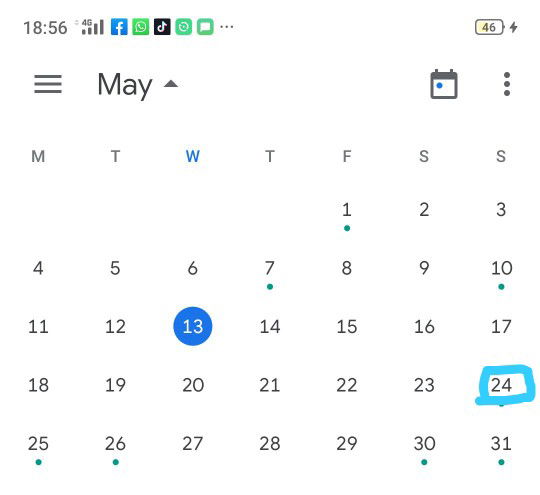 MENUNGGU HARI (9BULAN)