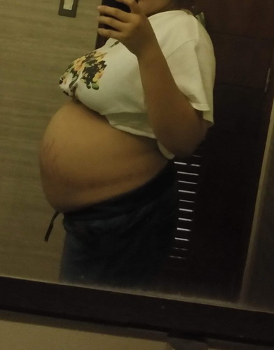 38 weeks pregnant.