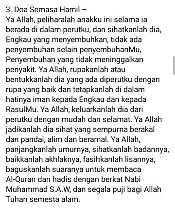 Doa ibu hamil