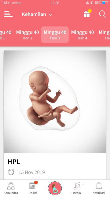 menanti dede launching