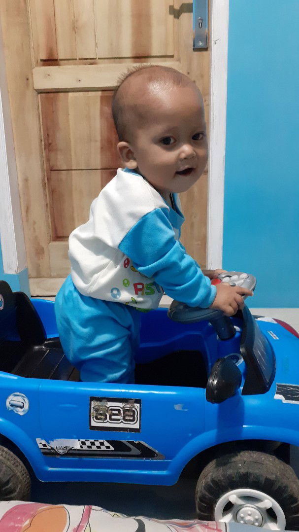 1 tahun blm merambat