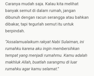 mengusir semut menurut sunnah