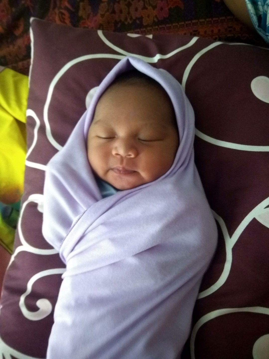 lahiran sebelum hpl tgl 08  february.