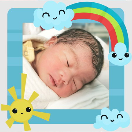 คลอดแล้วจ้า หนูอายุ 1 วัน