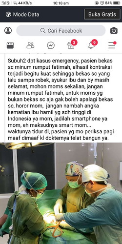 bunda perhatikan makanan