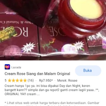 ada yg sama creamnya sama aku?