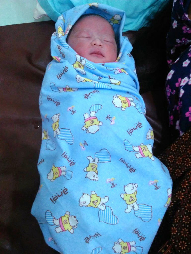 Baby Boy Lahir 38w2d