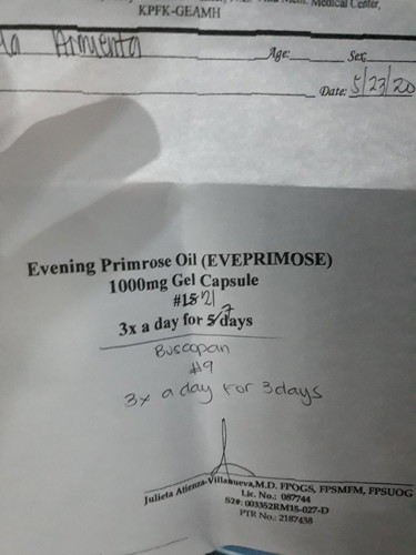 buscopan at eveprimrose