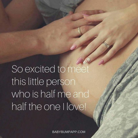 Excited to meet my LO