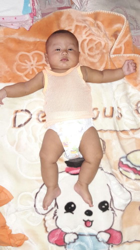 กังวล??ขอดูน้องบ้านอื่นบ้างค่ะได้กี่เดือนแล้วน้ำหนักกี่โลแล้วค่ะ