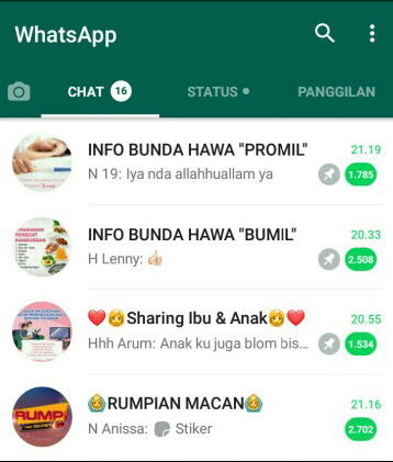 GROUP WHATSAPP KAUM HAWA
