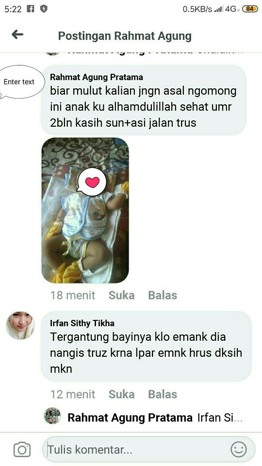 baru 2 bulan udah dikasih makan