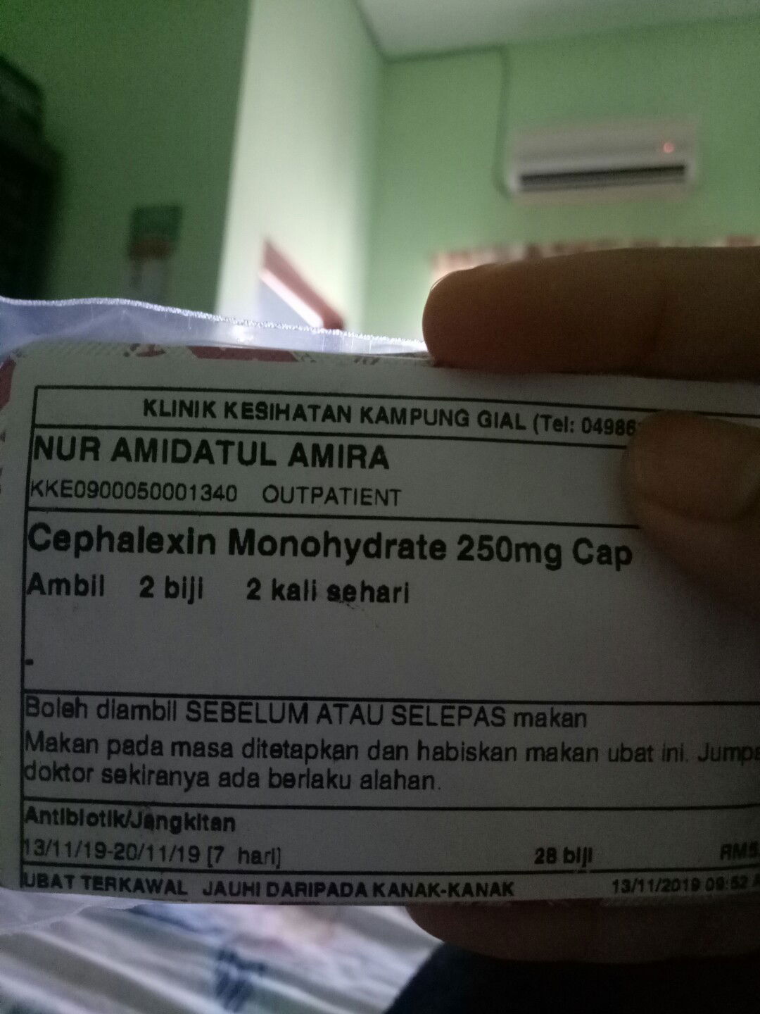 Di awal kehamilan boleh makan antibiotic?