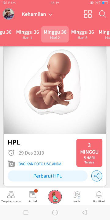 nunggu baby launching