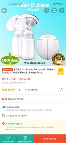 breastpump realbubee