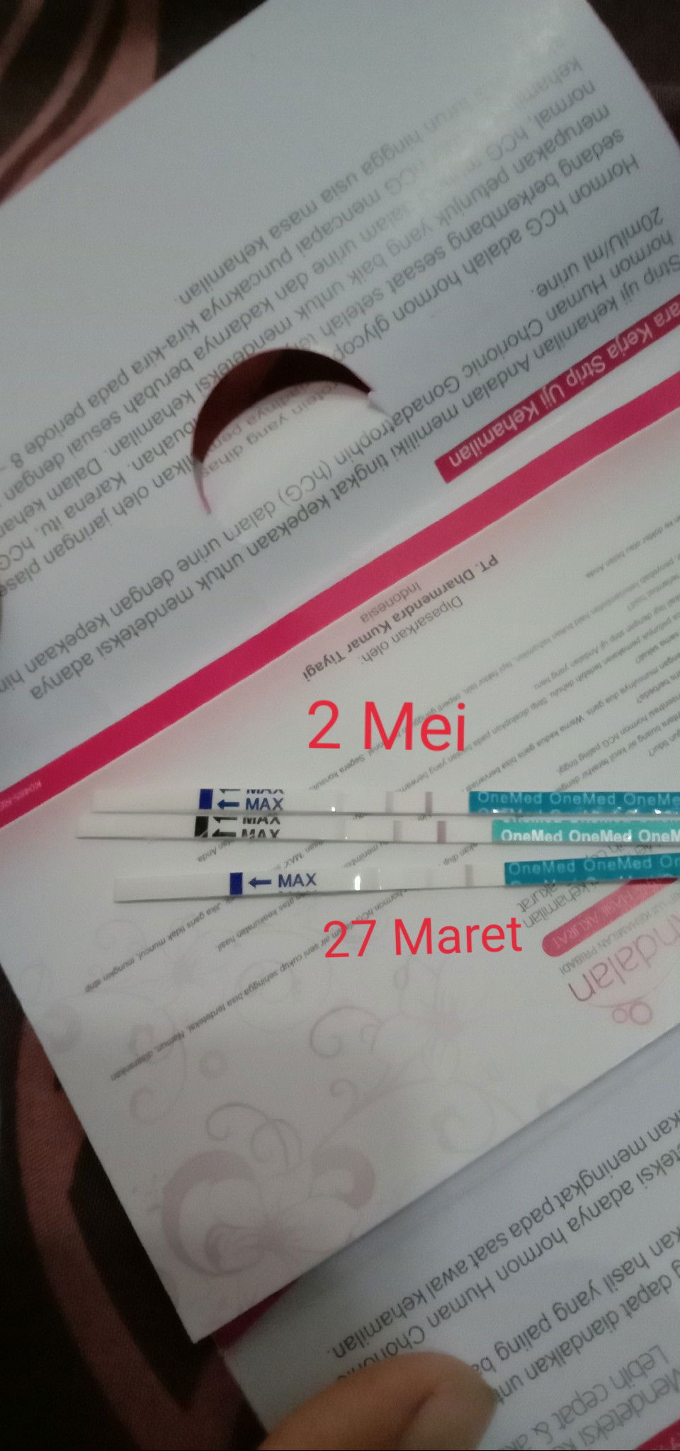 warna garis tespek ungu