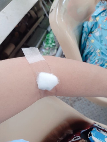 เจาะเลือดตรวจเบาหวาน 4 เข็ม