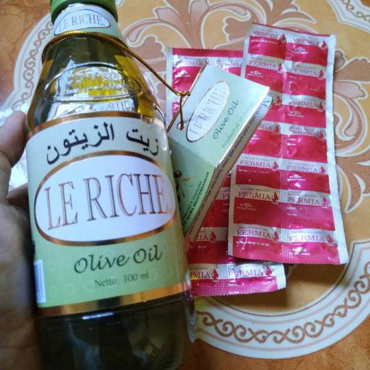 tablet tambah darah &minyak zaitun