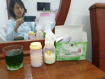 diệp lục collagen