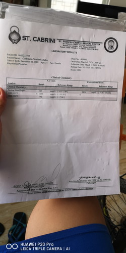 Blood Sugar Result