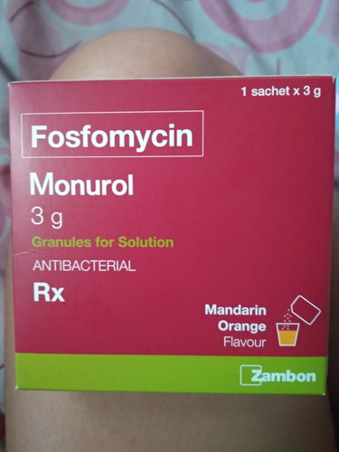 Paano inumin? fostomycin for UTI