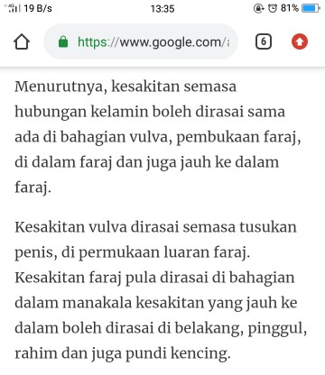 sakit bila bersama