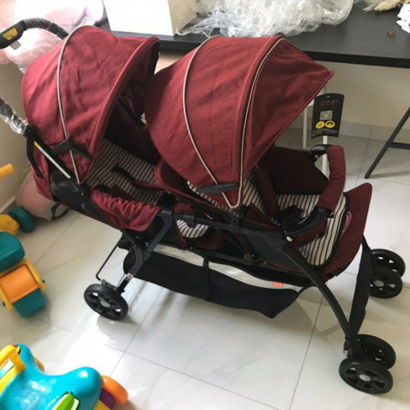 2 seater pram