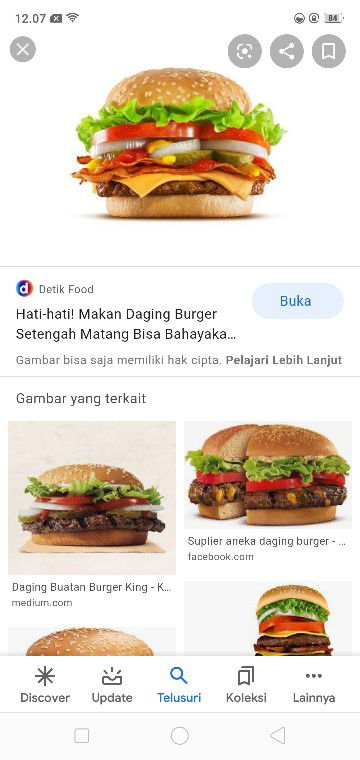 bolehkah makan burger