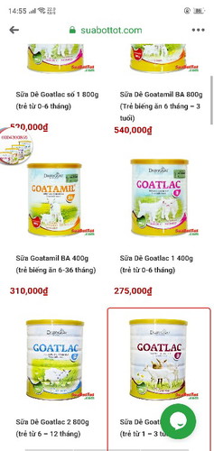 bé nhà e sinh non 34w. giờ 4m 1d có 5kg. muốn sử dụng sữa dê goat lạc cho con . có ai dùng dòng sữa này không cho e xin riwe với