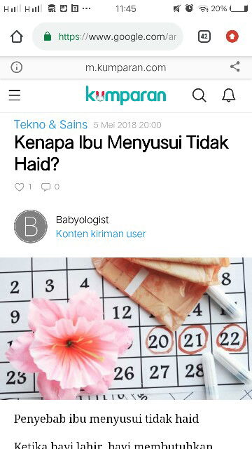 Haid/Tdk?? sharing dong bun