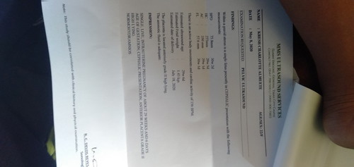 ok po ba tong result ng ultrasound ko?
