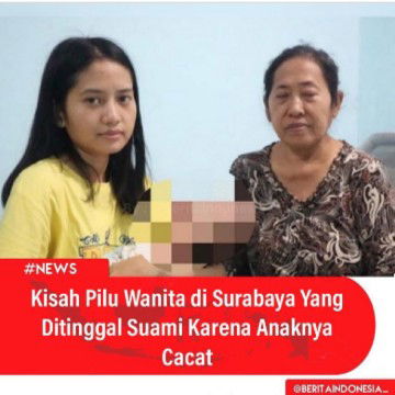 Anak terlahir cacat suami pergi!!