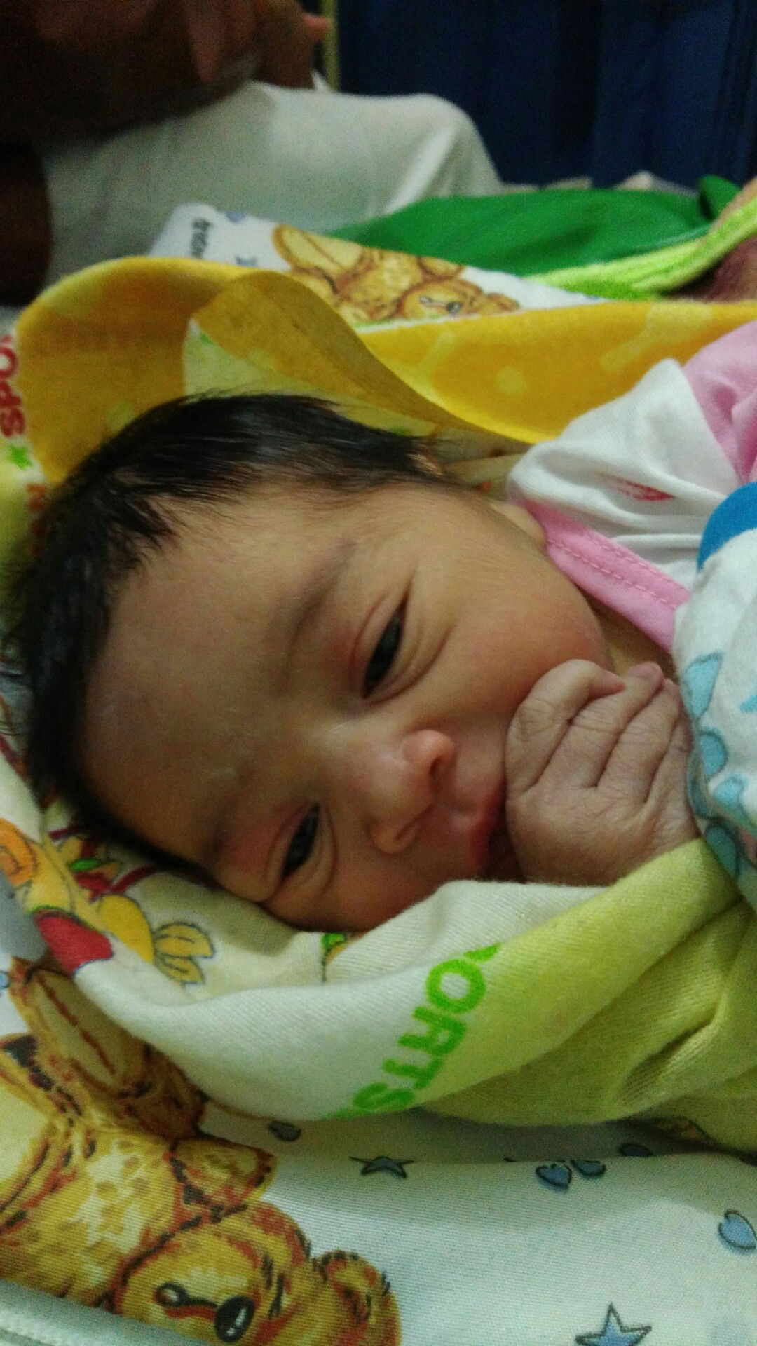 telah lahir purtri ke2 saya dengan selamat n normal