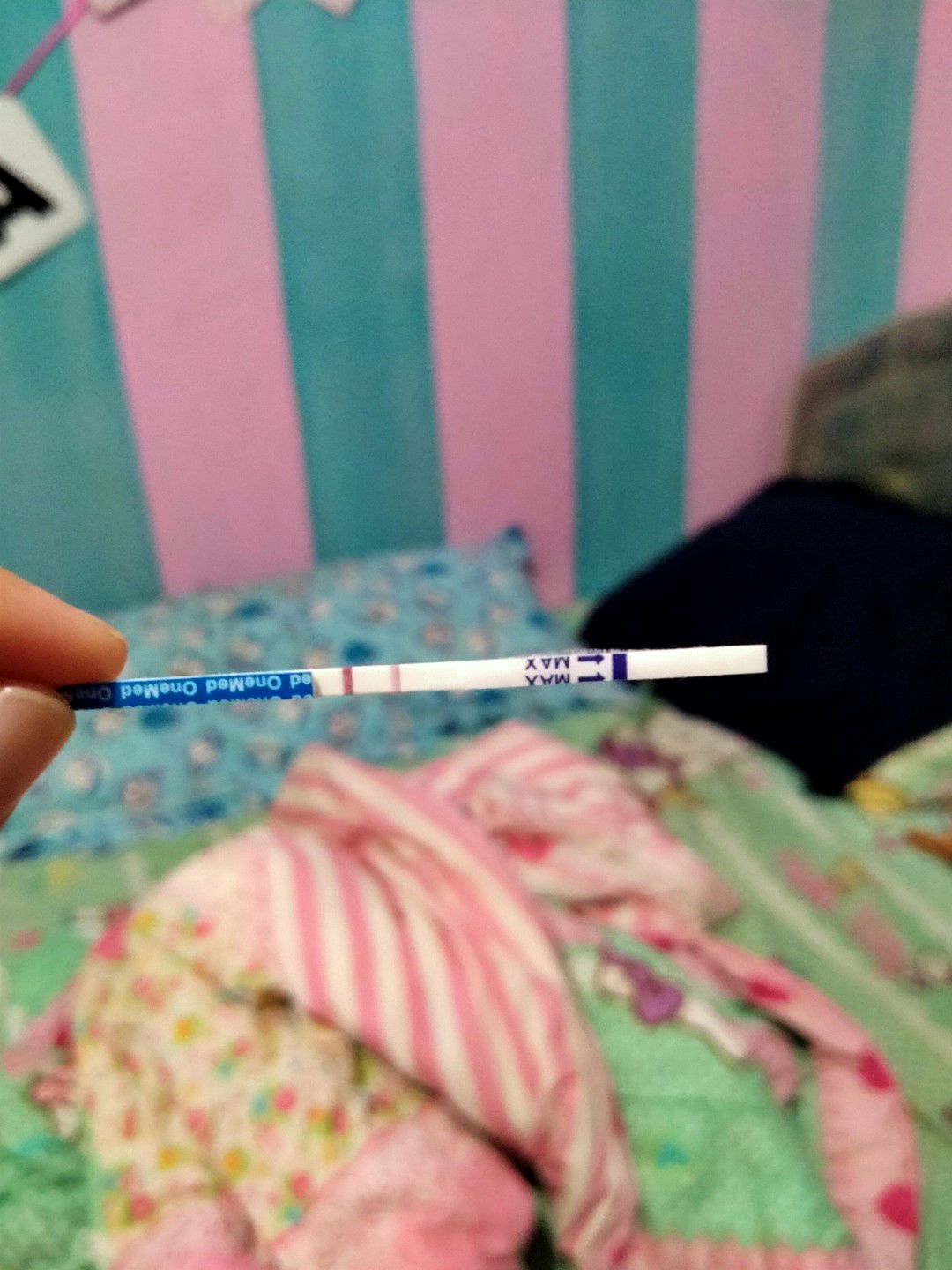 hasil positif tapi kata dokter belum keliatan