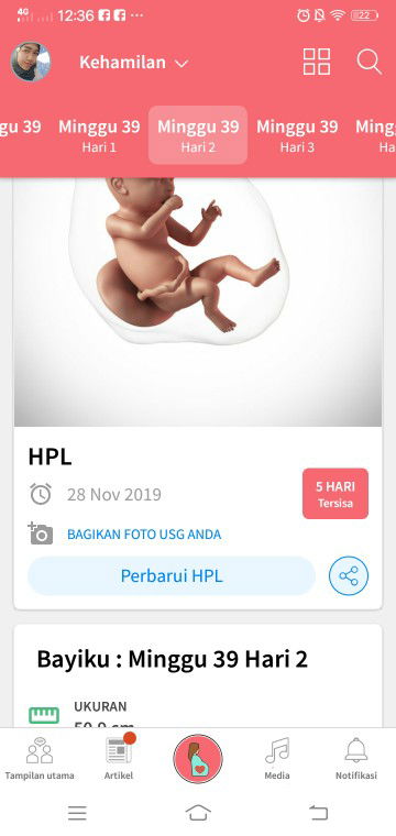 hpl kurang 5hari