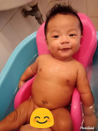ลูกชายผมครับ น้องฟิวส์เจอร์ อายุ3เดือน3วันแล้วครับ❤