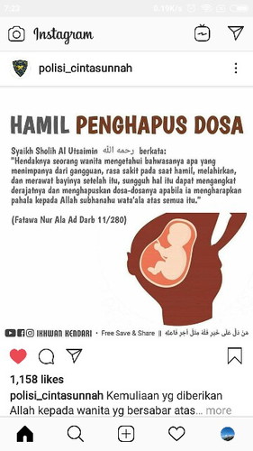 hamil penghapus dosa