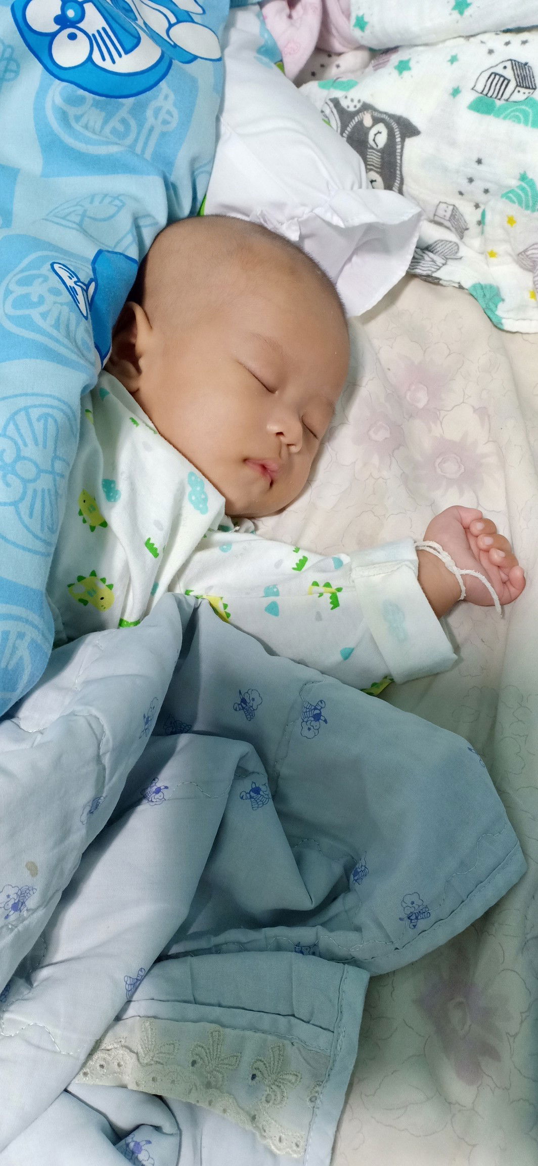 น้องเป็นหวัดหายใจครืนคราด