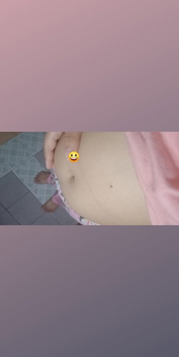 พึ่งจะเดือนกว่าแต่ท้องใหญ่