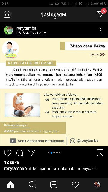 kopi untuk ibu hamil