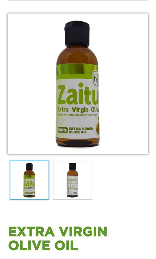 minyak zaitun hpai