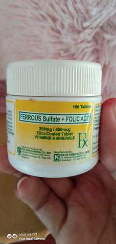 FERROUS SULFATe ?