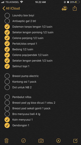 Keperluan newborn