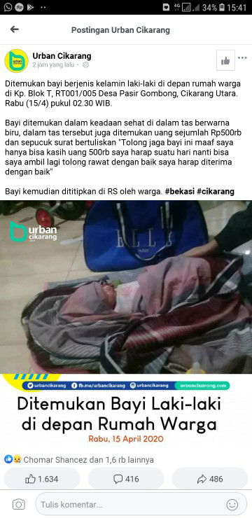 penemuan bayi