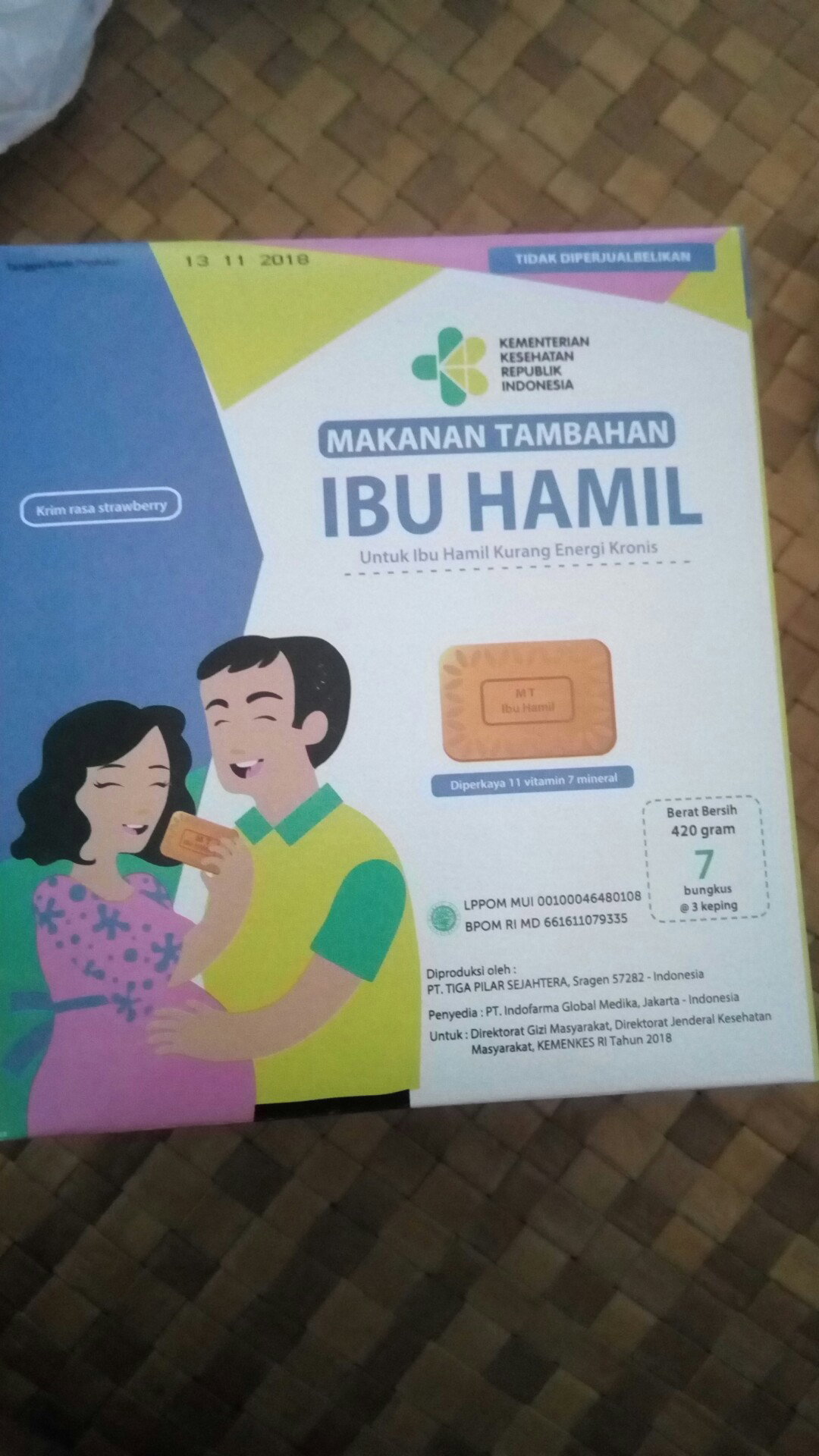 ada yg mau biskuwit ibu hamil kah tinggal 3 dos kecil kurang
