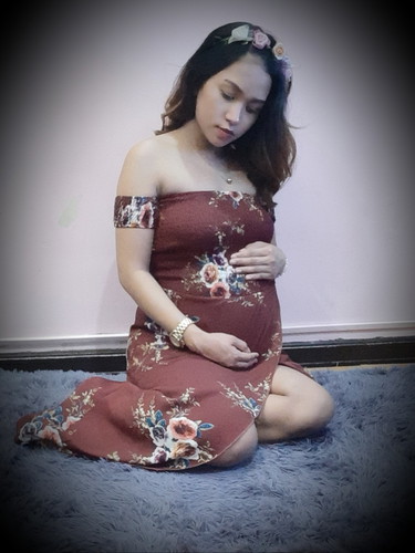 DIY MATERNITY PHOTO